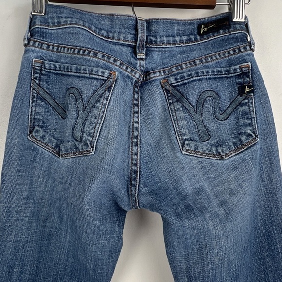 citizen OF HUMANITY MARGO STRETCH #085 LOW WAIST BOOTCUT JEANS - Picture 4 of 12